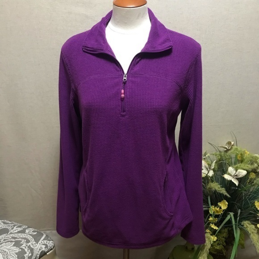 Tangerine Long Sleeve Athletic Pullover M